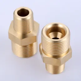 Man 7/8 5/8 3/4 G5/8 till NPT 3/8 1/2 Brass Adapter Syretryck Reducerande ventiladaptercylinderbeslag Adaptrar Anslutningar