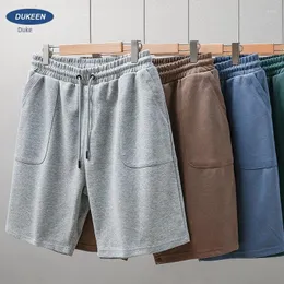 Męskie spodnie en American 380G Shorts Letnia odzież robocza Casual Gray Sport Pięć części do stylu