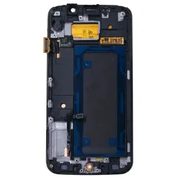 5.1 '' Super Amoled LCD für Samsung Galaxy S6 Edge Display Digitizer Touchscreen für S6 Edge G925F G925 LCD mit Burn Shadow