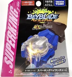 Takara Tomy Bayblade Super King Gyroscope B166 Blue Spark Beyblade Burst Launcher Toys for Children Boys LJ20121625754983111