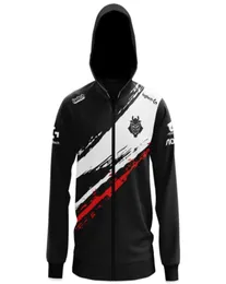 LOL 리그 S9 시즌 후 까마귀 LEC G2 eSports 팀 유니폼 저지 Wunder Jankos Caps Perkz Mikyx Hoodie CSGO 게임 메이저 재킷 코트 Y6340078