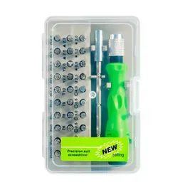 32 In 1 Precision Screwdriver Set Magnetic Torx Bits Screw Driver for Electronic Repair Tools Kit7389