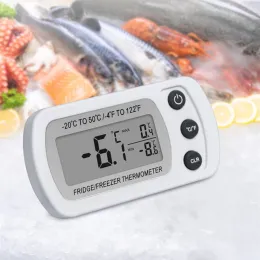 Electronic Digital Refrigerator Thermometer LCD Screen Fridge Freezer Temperature With High & Low -20°C To 50°C Anti-humidity