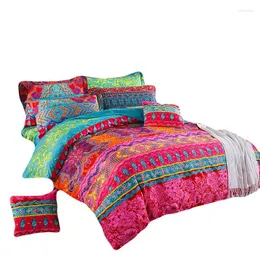 Set di biancheria da letto set di gonna da letto di alta qualità 2 pezzillettazione retrò di moda jacquard europe sheets doppio re