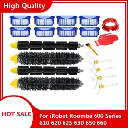 Заменная деталь набор для iRobot Roomba 600 Series 610 620 625 630 650 660 Vacuum Beater Bristh Brish+Filter Aero Vac+боковая щетка