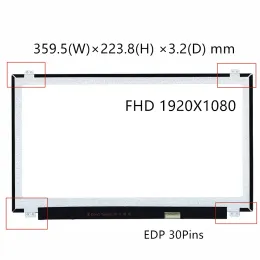 Scheda madre da 15,6 pollici IPS FHD Matrix LCD Schermo per Asus VivoBook 15 X542UFDM143T X570UD X542 X570 Schermata LCD Laptop B156HAN06.1