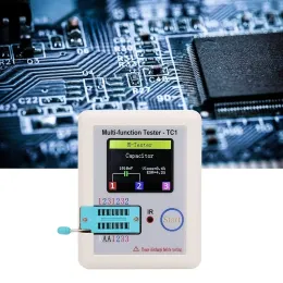 LCR-TC1 1,8 "TFT LCD Exibir transistor de transistor de vários metros Diodo Triodo Triodo Capacitor Medidor de teste MOSFET NPN PNP TRIAC MOS