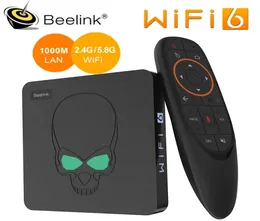 Beelink Gtking Smart Android TV Box Android 90 AmLogic S922X 4GB 64GB 24G Controle de voz 58G WiFi 6 1000M LAN3759159