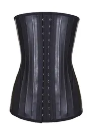 25 Stålbenad 100 Nature Latex 30cm midjetränare Shaper Corset Belly Slim Belt Body Shaper Modelling Strap Midje Cincher2179939