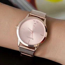 ساعات النساء العلامة التجارية Womage Watches Women Rose Gold Listwatch Fashion Simple Quartz Watch Relogio Feminino Reloj Mujer Horloges Vrouwen 240409