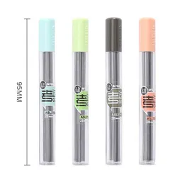 Kawaii Candy Color Mechanical Pencil 2.0mm 연필 리필로드 사무용 용품 공급품 어린이 선물 시험 여분의 한국 문구