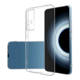 Xiaomi 12T Pro Xiaomi12T Pro Xiaomi12TPRO 5G Cover Fundas Capa의 간단한 슬림 소프트 TPU 명확한 투명 전화 케이스