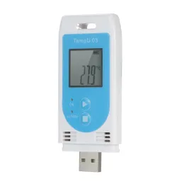 Accessories TempU 03 USB Temperature Humidity Data Logger Reusable RH TEMP Datalogger Recorder Humiture Recording Meter