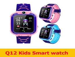 Новейший Q12 Kids Smart Watch Bracelet Child LBS, расположенные Smart Wwatch с водонепроницаемой розничной коробкой для детей на открытом воздухе Game3133389