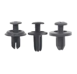 6mm Hole Dia Auto Bumper Fastener Clip Rivet Retainer Push Engine Cover Bil Dörr Bumper Cover Fasteners9142136