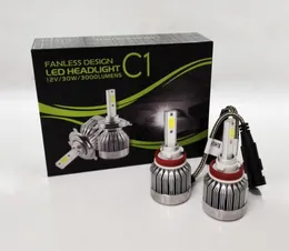 farol de alta qualidade LED C1 H3 H7 H8 H11 30W 3000LM LEDLIMENTOS DE FARECTILIZADOS COM ALTO BAIXO BAIXO 9088625