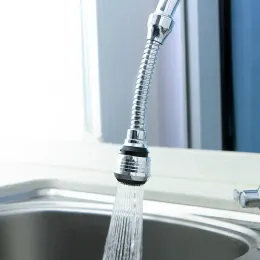 Wikhostar 360 Rotatable Faucet Extender توفير المياه ذات الضغط العالي مرشح مياه مياه الصنبور مرشح المطبخ