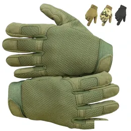 Sports Gloves Outdoor Tactical Army Military Bicycle Airsoft Hiking Climbing Shooting Paintball Camo Sport Breathable Fl Finger Drop D Otfcv