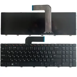 Tangentbord ryska bärbara datorn tangentbord för Dell Inspiron 15R N5110 M5110 N5110 M511R M501Z RU Black