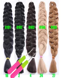 82 cala Xression Włapanie Włosy Syntetyczny splot włosów Jumbo Braid Lultra Braids Bulks Long Cheveux Schrochet Hair Extensions 165 grams6754058