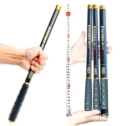 Bakawa Stream Fishing Rod% 100 Karbon Fiber Ultra INGER INTRALIGHT CARP POLE Teleskopik Sert Taşınabilir Mini Seyahat Tatlı Su Pesca 36M72M 240407