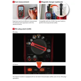 UNI-T UT15B UT17B UT18B MAX Digital Multimeter Multimeter VFD AC DC Ammeter Ammeter Вольтметр сопротивления емкости.