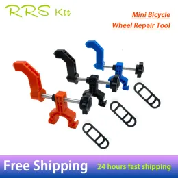 Rrskit Mini Bicycle Wheel Truing Stand Bike Rims Adjustment Tools MTB Bike Wheel Repair Tools Cycling Accessories