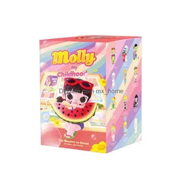 Actionspielzeugfiguren Marty Molly My Childhood Series süße Kawaii Blind Box Puppe Binäry Figur Geburtstagsgeschenk für Kinder 2201156604430 DR DH2QW