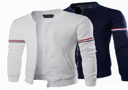 colorful brocade hoodie men jakcet coat patch design rib long sleeve stand collar zipper mens short jacket brief style2090139