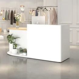 Predikstol kontantbänk receptionen Lectern Restaurangbord Podium Stand Small White Desk Receptionist Pulpitos Recepcja Möbler