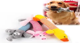 귀여운 개 장난감 애완 동물 강아지 플러시 테레 사운드 씹는 퀴커 삐걱 거리는 돼지 코끼리 오리 장난감 사랑스러운 애완 동물 장난감 2747889