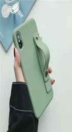 Telefonhalter Hülle für iPhone12 11Pro XR XS Max Selfadhäsive Handgelenk Gurt Lanyard Hülle