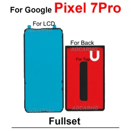 1PCS dla Google Pixel 7 Pro 7a 7pro tylna naklejka tylna i wyświetlacz ekranu LCD klej z przednim klej