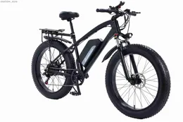 Rowery Wysokiej jakości super fajny rower ektryczny potężny e-rower gruby opona ebikes śnieżny rower ektryczny na prezent l48