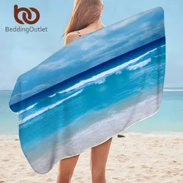 Посреды полотенца, океанская ванна для ванной Микрофибры Blue Travel Beach Взрослые одеяло Звезды Сервиета 75x150CM