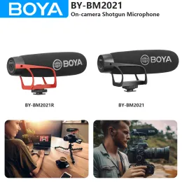 Tripods Boya BYBM2021 Microfone de espingarda ONCAMERA para PC Smartphone Andrioid DSLRS Câmera de vídeo Camera de vídeo Streaming do YouTube