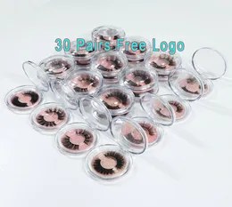 3D Mink Eye rzęsy Naturalne przedłużanie rzęs sztuczne fałszywe rzęsy do makijażu logo3496309