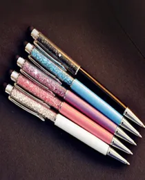 Crystal Pen Diamond Ballpons Caneta Ballpen Ballpen STYLUS Touch Oil Black RECHILL4684601