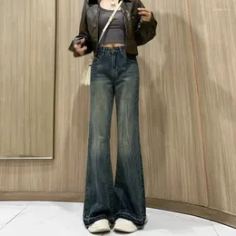 Женские джинсы Flare Vintage Y2K Эстетическая американская фруктная шика