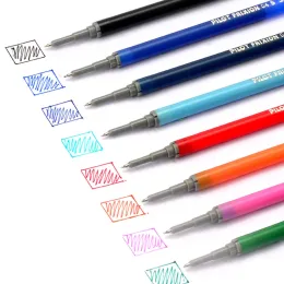 3st Japan Pilot Erasable Pen Refill LFPKRF30S4 med 0,4 mm ersättningspåfyllning Lämplig för LFPK-25S4-skolmaterial