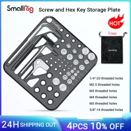 Accessoires SmallRig Screw und Hex Key Storage Plate für häufig verwendete Schrauben und Sechskantschlüssel von Kamera -Rigs -Kamera -Montagezubehör 3184