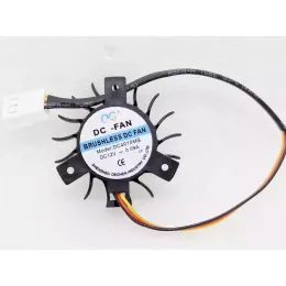 Pads New Cooler Fan for DC4010MS Diameter 37MM Hole Pitch 26MM 12V 0.09A Large Air Volume Cooling Fan