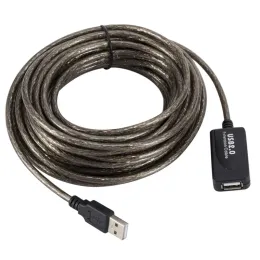 5M 10M 15M 20M USB2.0 Signalförstärkning Förlängning Kabel Trådlöst nätverkskort Förlängare med chip USB -förlängning Kabelfor Trådlöst nätverkskortförlängare