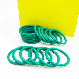 Fkm Fluorina o anel de borracha verde O-ring encanamento Junta vedação de vedação lavadora de óleo resistente a ácido alcalino kit de oring à prova d'água resistente a água