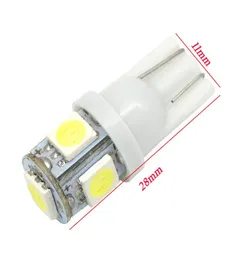 10pcs Auto T10 192 168 194 5 LED 5050 W5W Porta de cunha Bulbo Light Car Dome Led Dome Festoon C5W C10W Placa Light DRL2816112