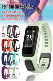 Assista Bands Wrist Band Straps Para Tomtom 2 3 Runner Spark Music Cardio Replacement Bracelet 4 Silicone Belt Parts4008086
