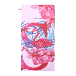 Tropical Quick Drying Microfiber Towels Portable Water absorbent Print towel Travel Sports Bath Lightweight Gym Swimming Towel