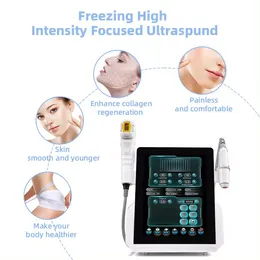 Alta intensidade Focada Ultrassom 7D Coréia Ultra Hi Fu Device Smas Eye Facial Neck Face Lift Body Slimming Ice Portable 5D HIFU 7D Preço da máquina de beleza