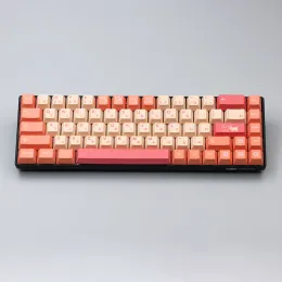 Tillbehör 150 Keys GMK Orange Boi KeyCaps Cherry Profile PBT Dye SubliMation för Mechanical Keyboard KeyCap MX Switch Cat Cat