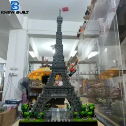 France Pride: Paris Eiffel Tower Micro Mini Building Blocks Size